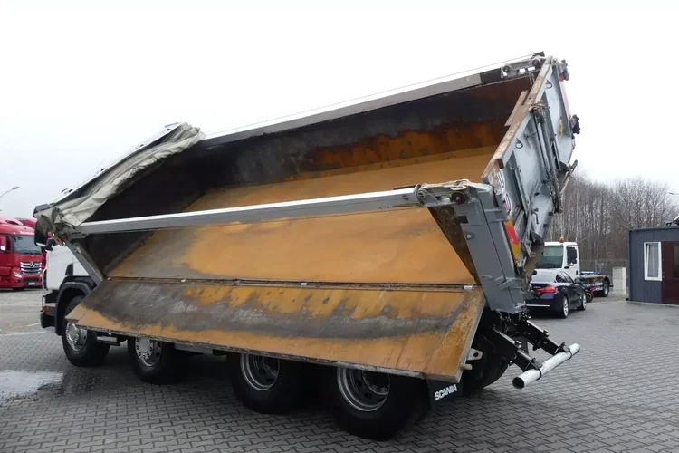 Scania P400 / 8x4 / WYWROTKA / HYDROBURTA / MANUAL / RETARDER / zdjęcie 24