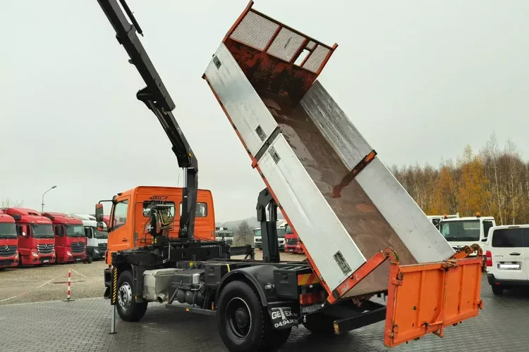 Mercedes AXOR 1829 / WYWROTKA + HDS HIAB SKŁADANY W Z / zdjęcie 10