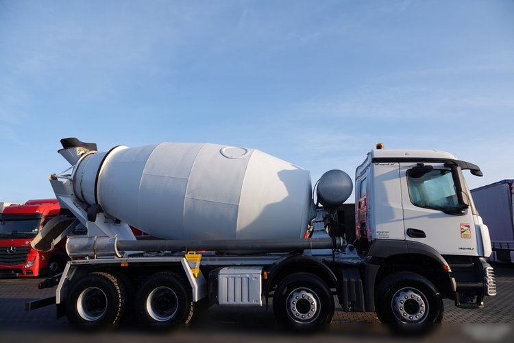 Mercedes AROCS 3240 / 8x4 / GRUSZKA 9m3 / BETONOMIESZARKA / EURO 6 /   2021 ROK zdjęcie 12