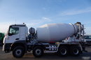 Mercedes AROCS 3240 / 8x4 / GRUSZKA 9m3 / BETONOMIESZARKA / EURO 6 /   2021 ROK zdjęcie 8