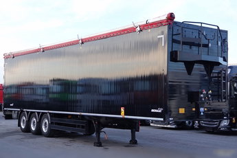 BENALU / RUCHOMA PODŁOGA / WALKING FLOOR / 88 m3 / 2021 ROK / PODŁOGA - 10 MM / OŚ PODNOSZONA / ALUFELGI / MAŁO UŻYWANA