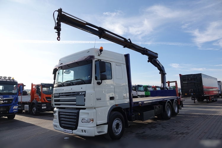 DAF XF 460 / 6x2 / SKRZYNIOWY 6.9 M + HDS PALFINGER PK 20002 / STEROWANIE RADIOWE / ROTATOR  zdjęcie 2