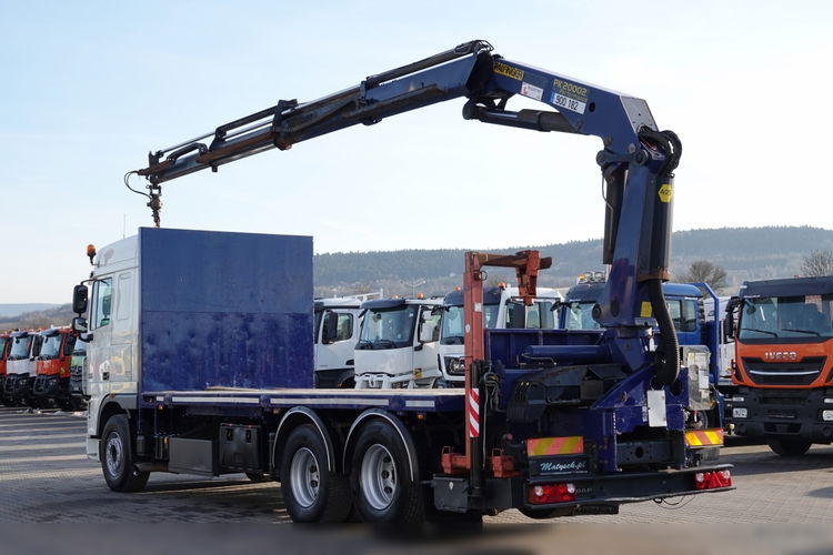 DAF XF 460 / 6x2 / SKRZYNIOWY 6.9 M + HDS PALFINGER PK 20002 / STEROWANIE RADIOWE / ROTATOR  zdjęcie 4