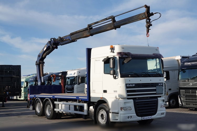 DAF XF 460 / 6x2 / SKRZYNIOWY 6.9 M + HDS PALFINGER PK 20002 / STEROWANIE RADIOWE / ROTATOR  zdjęcie 8