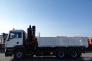 MAN TGS 26.320 / 6x4 / WYWROTKA TYLNO ZDYP - 5.3 M + HDS PALFINGER PK 27002 / STEROWANIE RADIOWE / ROTATOR / HDS ZA KABINĄ / UAL  zdjęcie 13