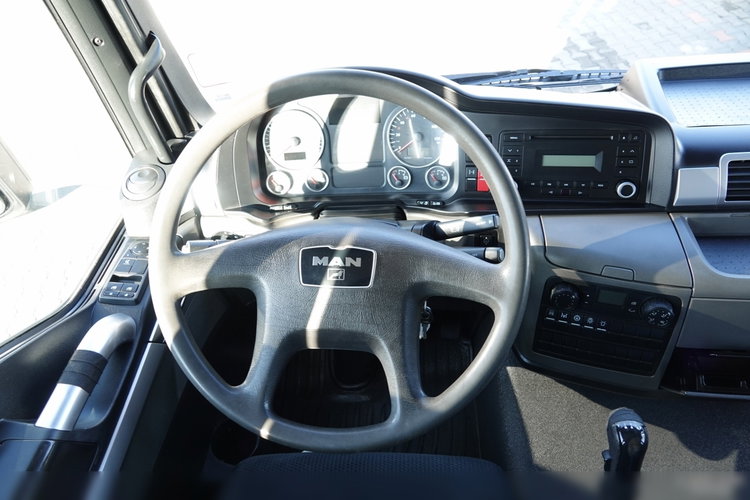 MAN TGS 26.320 / 6x4 / WYWROTKA TYLNO ZDYP - 5.3 M + HDS PALFINGER PK 27002 / STEROWANIE RADIOWE / ROTATOR / HDS ZA KABINĄ / UAL  zdjęcie 36