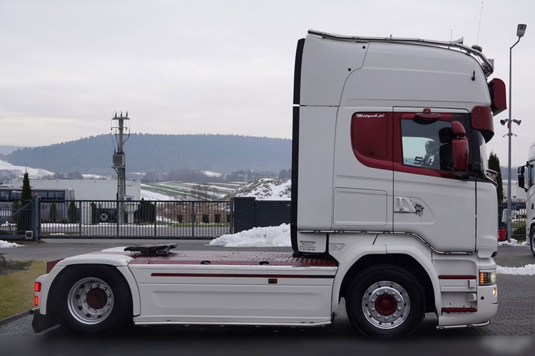 Scania R 450 / TOPLINE / RETARDER / CAŁA NA PODUSZKACH / KLIMA POSTOJOWA / SKÓRY / ALUSY / PO ZŁOTYM KONTRAKCIE SERWISOWY zdjęcie 10