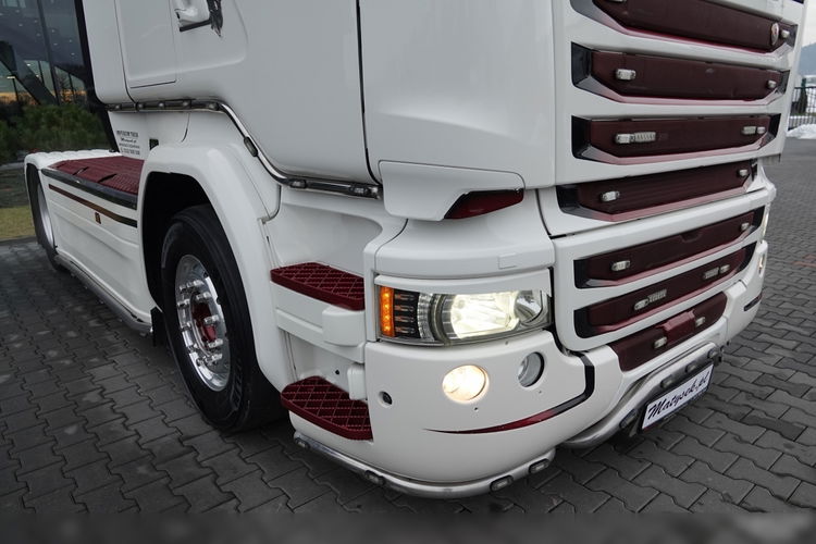 Scania R 450 / TOPLINE / RETARDER / CAŁA NA PODUSZKACH / KLIMA POSTOJOWA / SKÓRY / ALUSY / PO ZŁOTYM KONTRAKCIE SERWISOWY zdjęcie 11