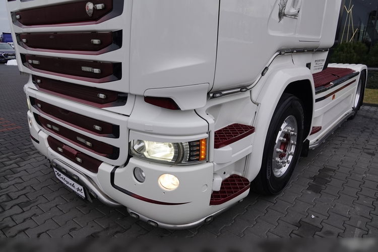 Scania R 450 / TOPLINE / RETARDER / CAŁA NA PODUSZKACH / KLIMA POSTOJOWA / SKÓRY / ALUSY / PO ZŁOTYM KONTRAKCIE SERWISOWY zdjęcie 12