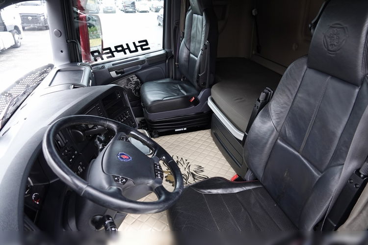 Scania R 450 / TOPLINE / RETARDER / CAŁA NA PODUSZKACH / KLIMA POSTOJOWA / SKÓRY / ALUSY / PO ZŁOTYM KONTRAKCIE SERWISOWY zdjęcie 26