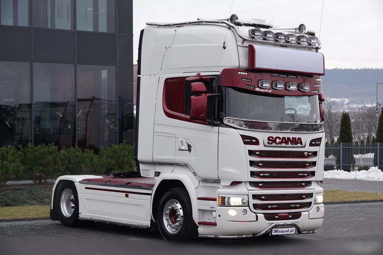 Scania R 450 / TOPLINE / RETARDER / CAŁA NA PODUSZKACH / KLIMA POSTOJOWA / SKÓRY / ALUSY / PO ZŁOTYM KONTRAKCIE SERWISOWY zdjęcie 2