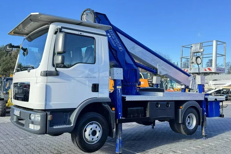 MAN TGL 8.150 Zwyżka MULTITEL 220 ALU Podnośnik Koszowy zdjęcie 11