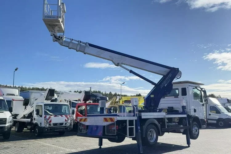MAN TGL 8.150 Zwyżka MULTITEL 220 ALU Podnośnik Koszowy zdjęcie 24