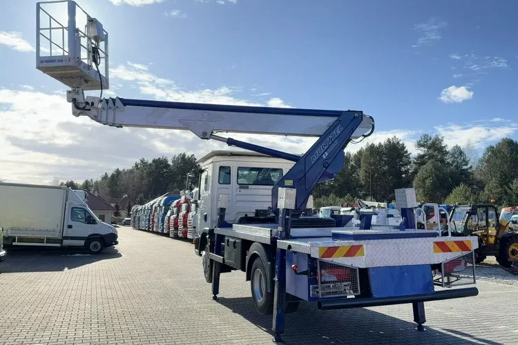 MAN TGL 8.150 Zwyżka MULTITEL 220 ALU Podnośnik Koszowy zdjęcie 26