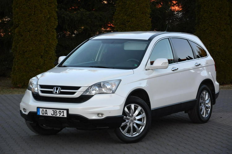 Honda CR-V Biała Perła Elegance Lift Alcantara Navi Kamera 2xParktronic Aso zdjęcie 2