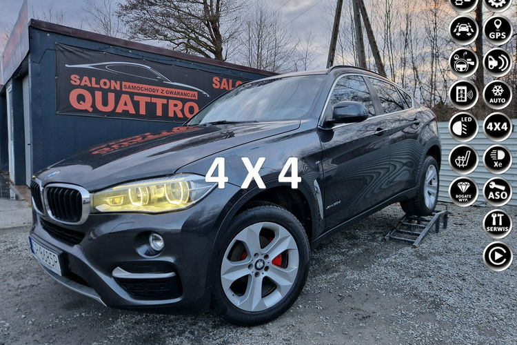 BMW X6 Po serwisie. Hed-Up. Skóra zdjęcie 1