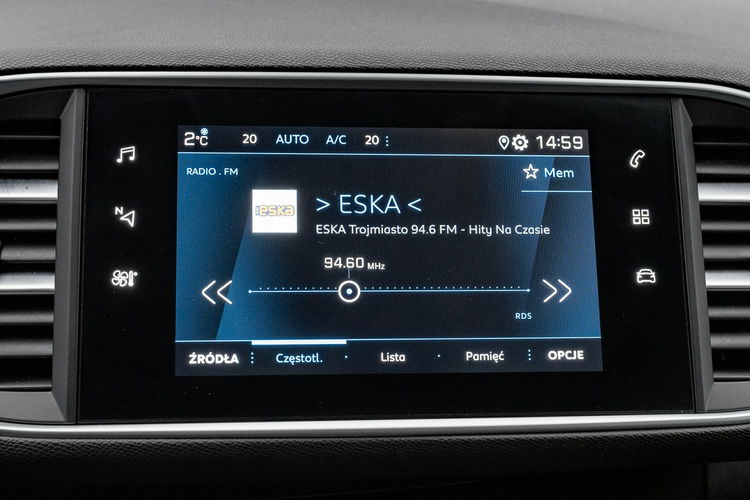 Peugeot 308 SW WD0899S #1.5 BlueHDi Active Pack 2 stref klima Cz.park Salon PL VAT23% zdjęcie 21