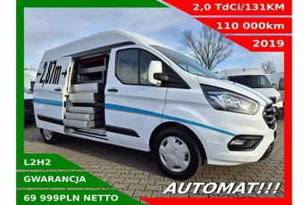 Ford Transit Custom L2H2 69999zł NETTO 2.0TdCi/131KM