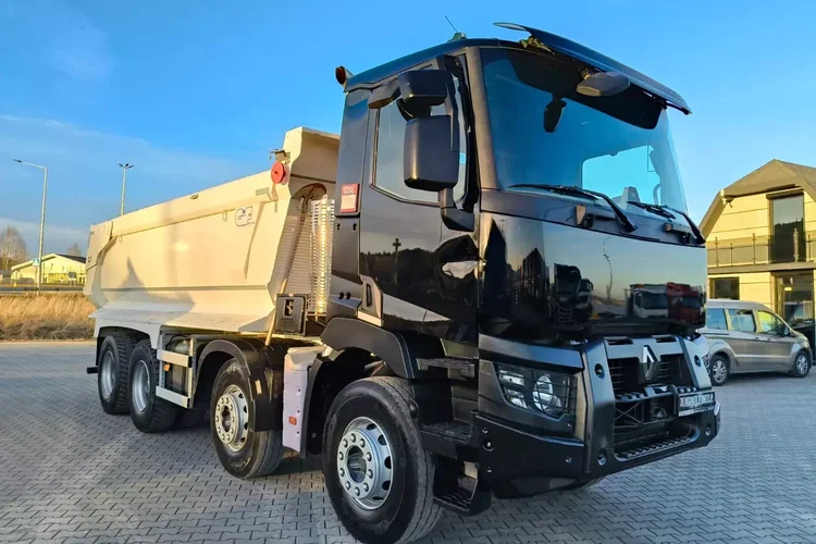 Renault C480 SILNIK 13L / 8x4 / WYWROTKA / HYDRAULICZNA TYLNA KLAPA / zdjęcie 11