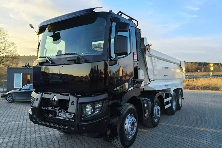 Renault C480 SILNIK 13L / 8x4 / WYWROTKA / HYDRAULICZNA TYLNA KLAPA / zdjęcie 4