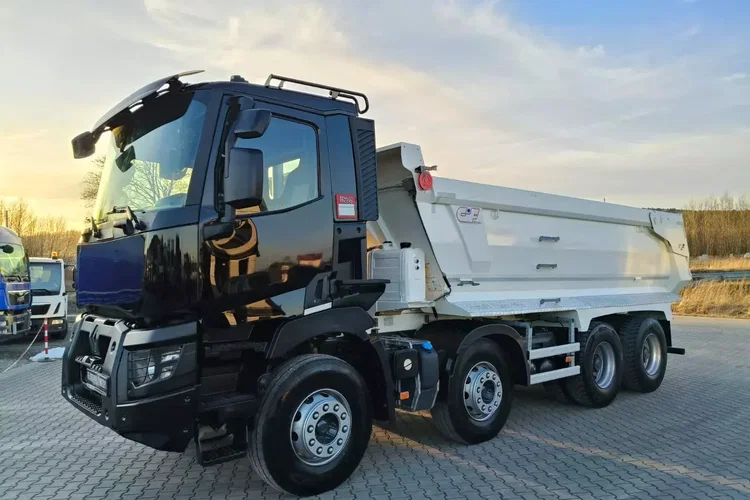 Renault C480 SILNIK 13L / 8x4 / WYWROTKA / HYDRAULICZNA TYLNA KLAPA / zdjęcie 5