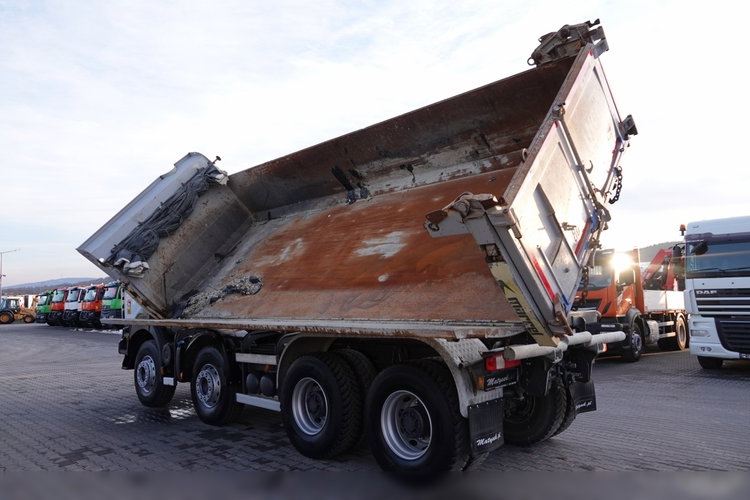 Renault KERAX 460 / 8x4 / WYWROTKA / HYDROBURTA / BORDMATIC / SPROWADZONA  zdjęcie 10