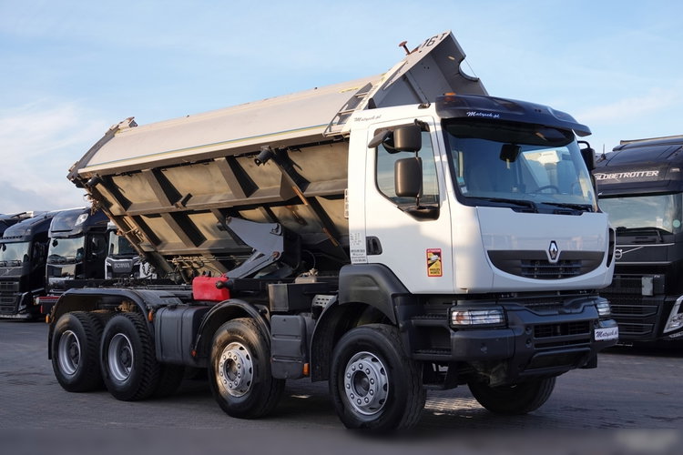 Renault KERAX 460 / 8x4 / WYWROTKA / HYDROBURTA / BORDMATIC / SPROWADZONA  zdjęcie 15