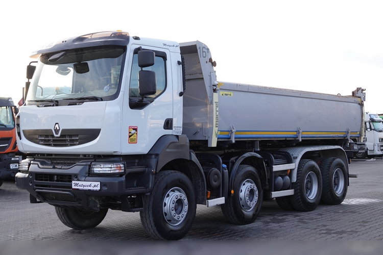 Renault KERAX 460 / 8x4 / WYWROTKA / HYDROBURTA / BORDMATIC / SPROWADZONA  zdjęcie 16