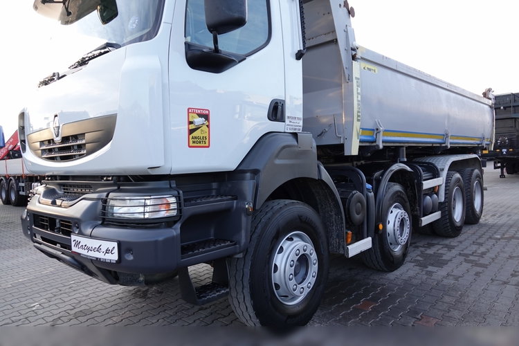 Renault KERAX 460 / 8x4 / WYWROTKA / HYDROBURTA / BORDMATIC / SPROWADZONA  zdjęcie 18