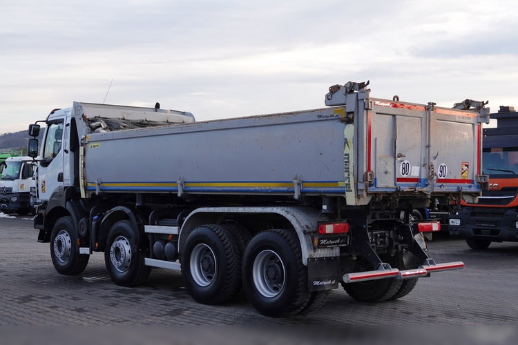 Renault KERAX 460 / 8x4 / WYWROTKA / HYDROBURTA / BORDMATIC / SPROWADZONA  zdjęcie 20