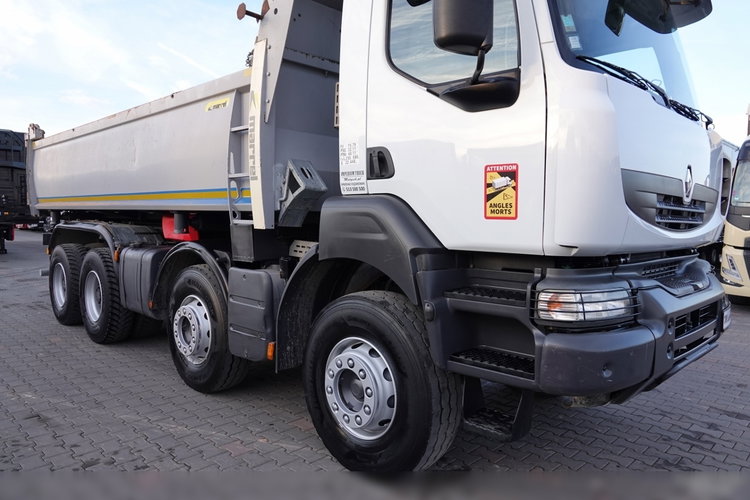 Renault KERAX 460 / 8x4 / WYWROTKA / HYDROBURTA / BORDMATIC / SPROWADZONA  zdjęcie 24