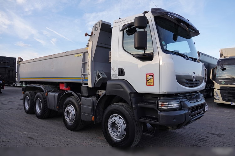 Renault KERAX 460 / 8x4 / WYWROTKA / HYDROBURTA / BORDMATIC / SPROWADZONA  zdjęcie 25