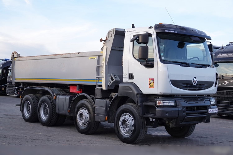 Renault KERAX 460 / 8x4 / WYWROTKA / HYDROBURTA / BORDMATIC / SPROWADZONA  zdjęcie 26