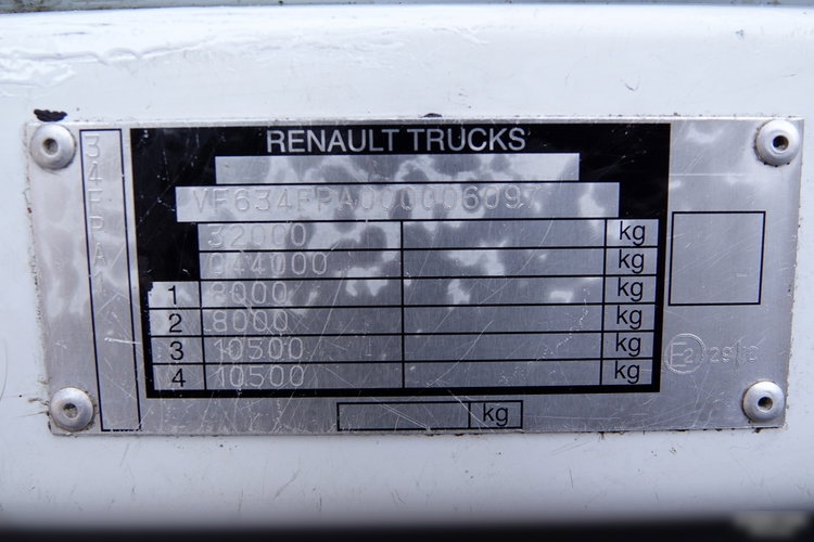 Renault KERAX 460 / 8x4 / WYWROTKA / HYDROBURTA / BORDMATIC / SPROWADZONA  zdjęcie 46
