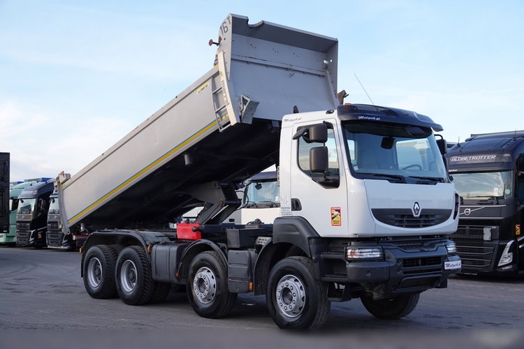 Renault KERAX 460 / 8x4 / WYWROTKA / HYDROBURTA / BORDMATIC / SPROWADZONA  zdjęcie 7