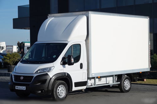 Fiat DUCATO/ KONTENER-FURGON / WINDA 750 KG / DMC: 3500 KG / NISKI PRZEBIEG / 2018 ROK  