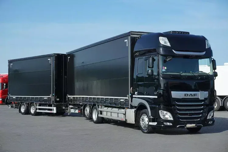 DAF XF / 480 / ACC / EURO 6 / ZESTAW PRZEJAZDOWY 120 M3 / 9.1 M + 6, 5 M zdjęcie 2