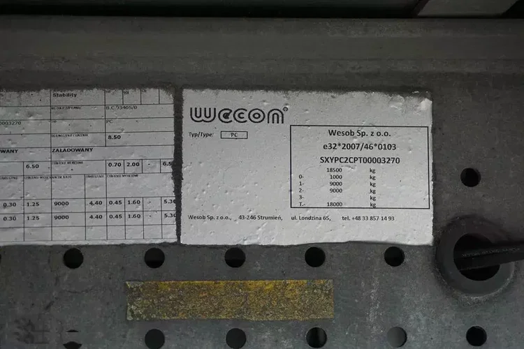 DAF XF / 480 / ACC / EURO 6 / ZESTAW PRZEJAZDOWY 120 M3 / 9.1 M + 6, 5 M zdjęcie 37