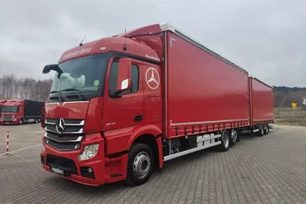 Mercedes ACTROS 2543 MP4 / EURO 6 / ZESTAW PRZESTRZENNY /
