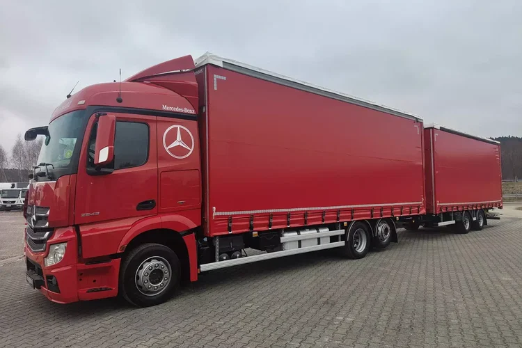 Mercedes ACTROS 2543 MP4 / EURO 6 / ZESTAW PRZESTRZENNY / zdjęcie 3
