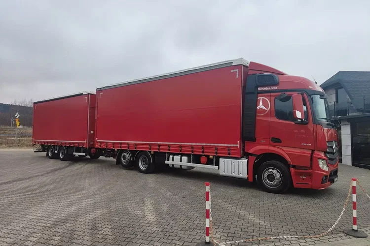 Mercedes ACTROS 2543 MP4 / EURO 6 / ZESTAW PRZESTRZENNY / zdjęcie 9