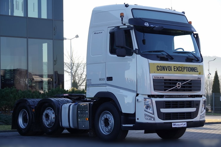 Volvo FH 500 / 6x2 / RETARDER / PEŁNY ADR / PUSHER / OŚ PODNOSZONA / DMC: 65.000 KG / 3 osiowy / EEV / SPROWADZONY  zdjęcie 1