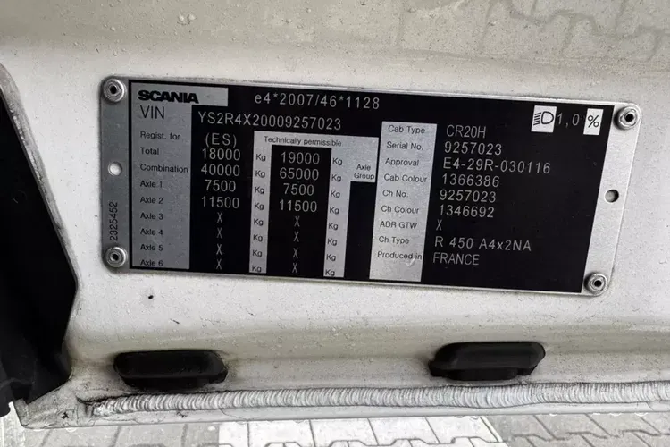 Scania R 450 A4x2NA zdjęcie 17