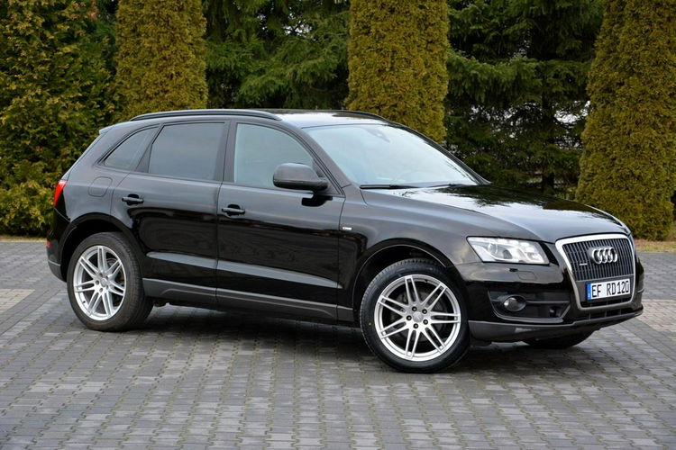 Audi Q5 Radar S-line Quattro Duża Navi Skóry Webasto Czarna Podsufitka Aso zdjęcie 11