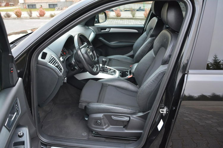 Audi Q5 Radar S-line Quattro Duża Navi Skóry Webasto Czarna Podsufitka Aso zdjęcie 22