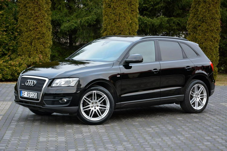 Audi Q5 Radar S-line Quattro Duża Navi Skóry Webasto Czarna Podsufitka Aso zdjęcie 3