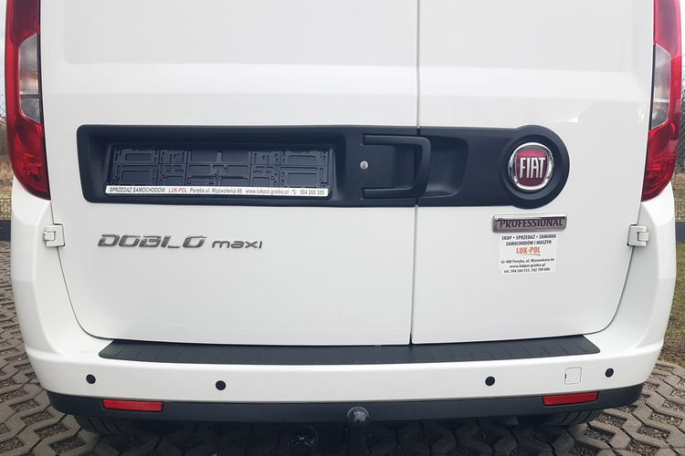 Fiat Doblo MAXI 5 OSÓB DŁUGI KLIMA 2 xDRZWI BOCZNE PRZESUWNE I-WŁAŚCICIEL zdjęcie 26