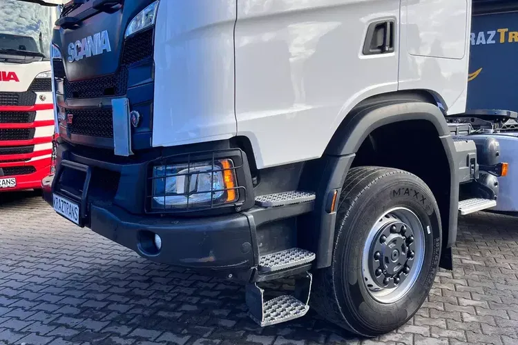 SCANIA XT g450 4x4 NG z hydrauliką nowy model kabina syp. z Niemiec zdjęcie 15