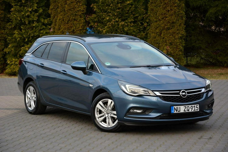 Opel Astra Xenon Ledy Duża Navi Klimatronic Grz. kierownica As. Pasa 2xParktr. zdjęcie 9