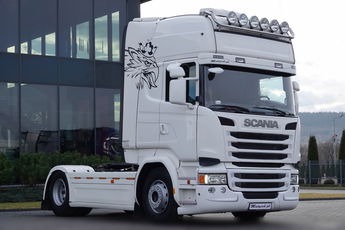 Scania R 490 / TOPLINE / RETARDER / CAŁA NA PODUSZKACH / KLIMA POSTOJOWA / PO KONTRAKCIE SERWISOWYM